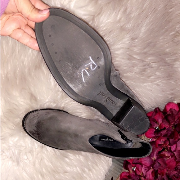 PAUL GREEN Gray Suede Ankle Bootie - Picture 8 of 8